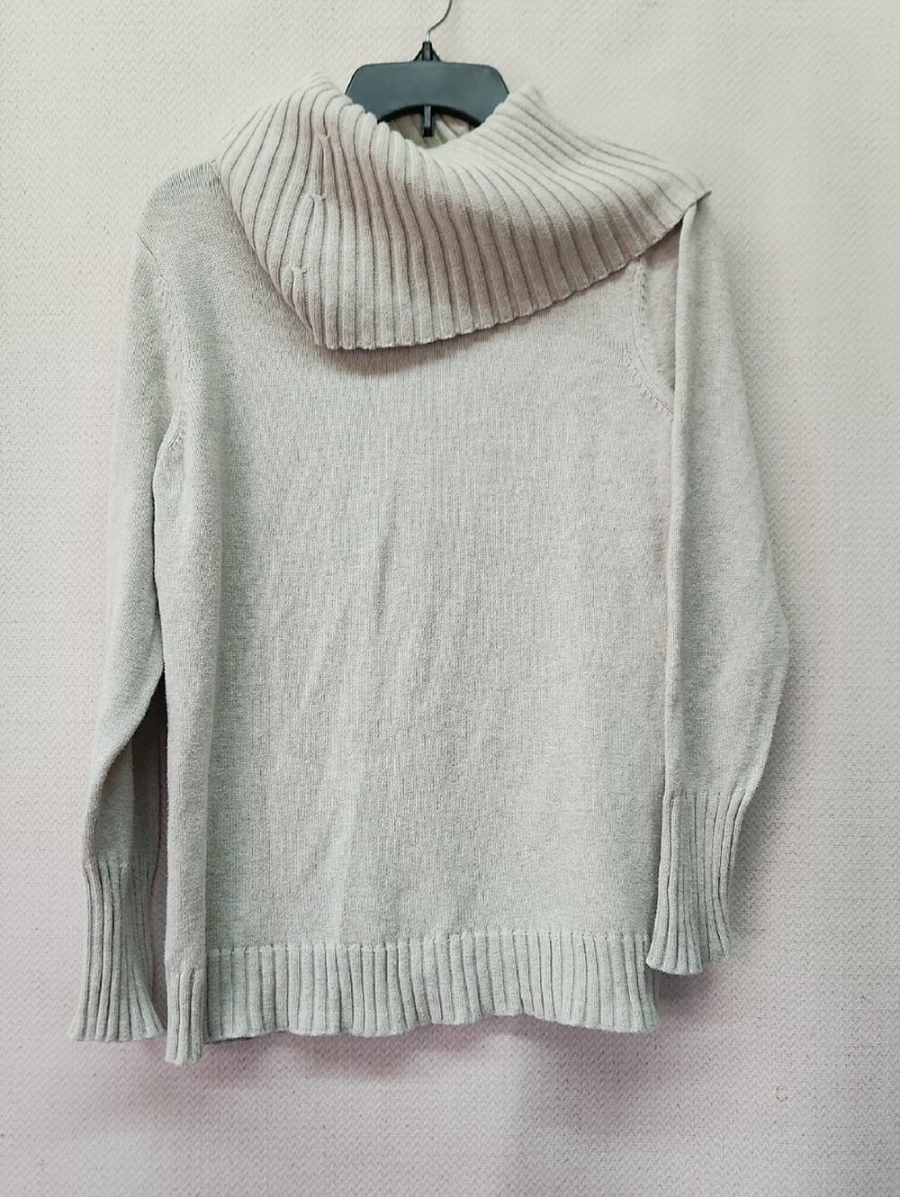 Nautica Light Cream Cowl Neck Sweater